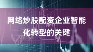 网络炒股配资企业智能化转型的关键